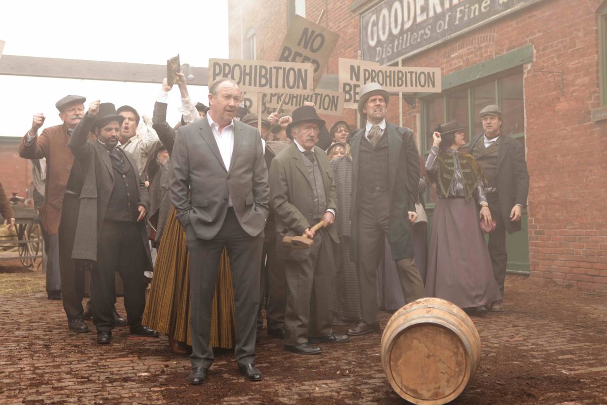 Prohibition protest scene